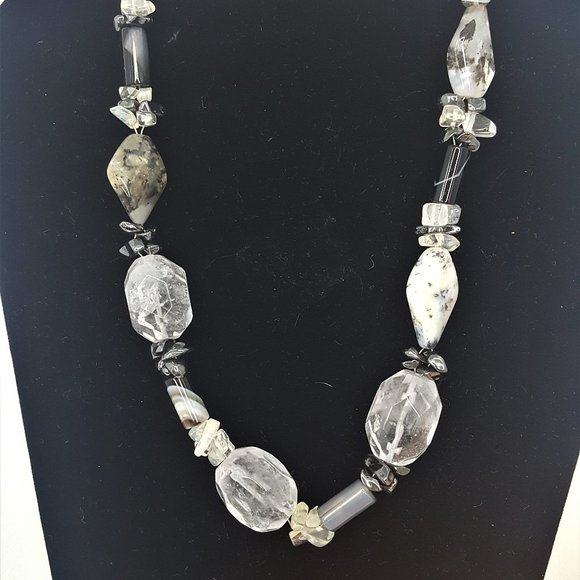 Sterling Quartz Necklace and Earrings Katya Joyas - Picture 4 of 15
